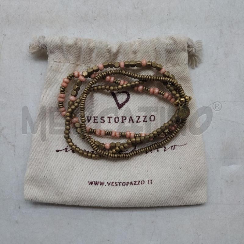 BRACCIALETTO PERLINE VESTO PAZZO | Mercatino dell'Usato Domodossola 1