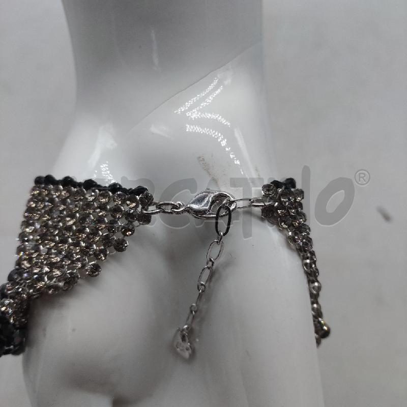 BRACCIALE SWAROWSKI BRONZO NERO  | Mercatino dell'Usato Domodossola 4