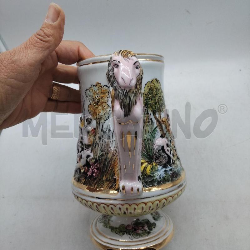 BROCCA CERAMICA DECORI IN RILIEVO  | Mercatino dell'Usato Domodossola 3