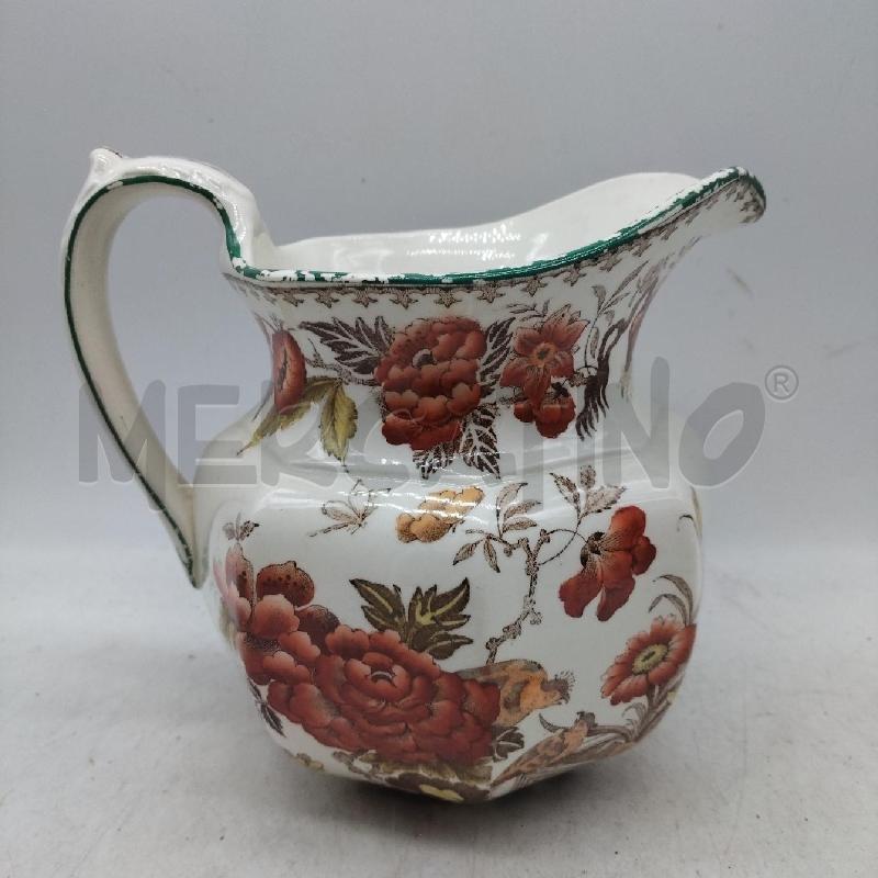 BROCCA CERAMICA DISEGNO FIORI ARACIONI  | Mercatino dell'Usato Domodossola 1