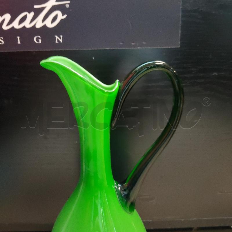 BROCCA VERDE IN VETRO  | Mercatino dell'Usato Domodossola 4