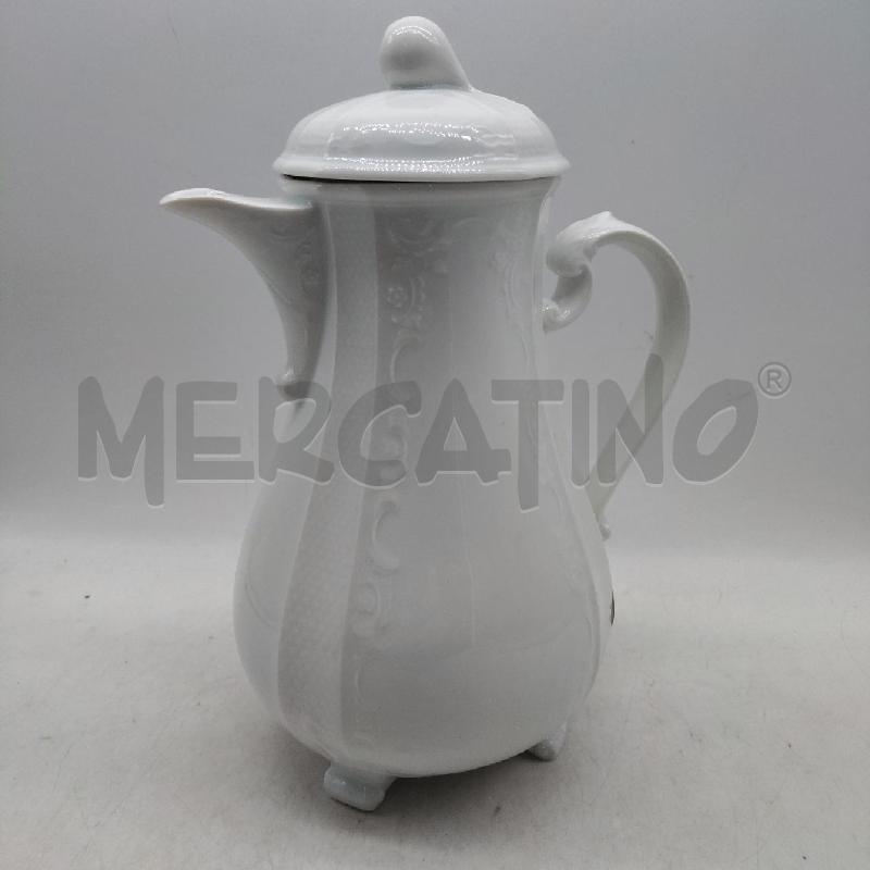 CAFFETTIERA PORCELLANA BIANCA FORSTEMBERG | Mercatino dell'Usato Domodossola 1