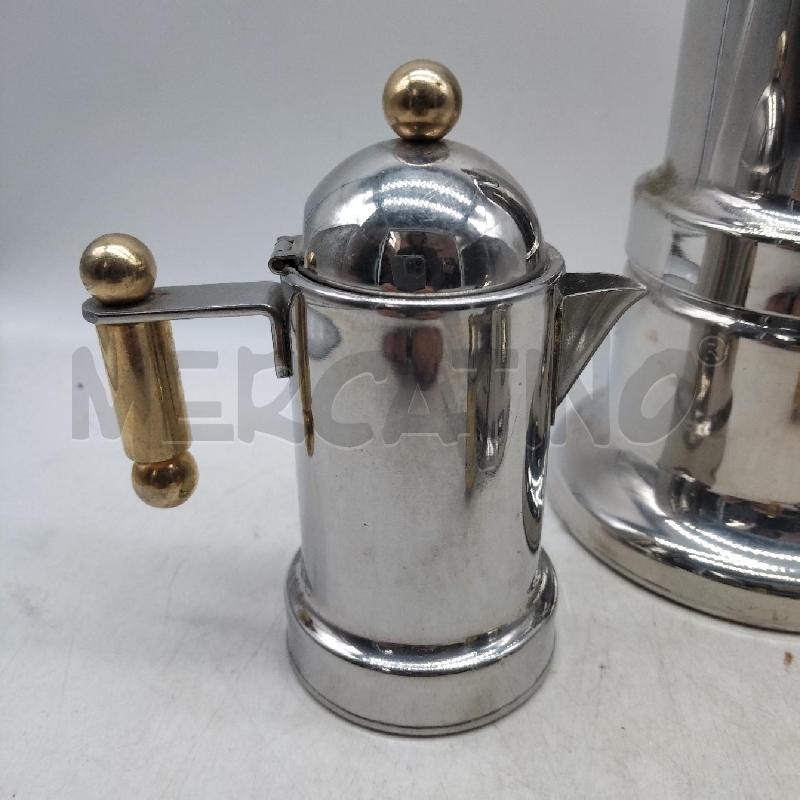 CAFFETTIERA+ZUCCHERIERA+LATTIERA VIGANÒ ACCIAIO | Mercatino dell'Usato Domodossola 2