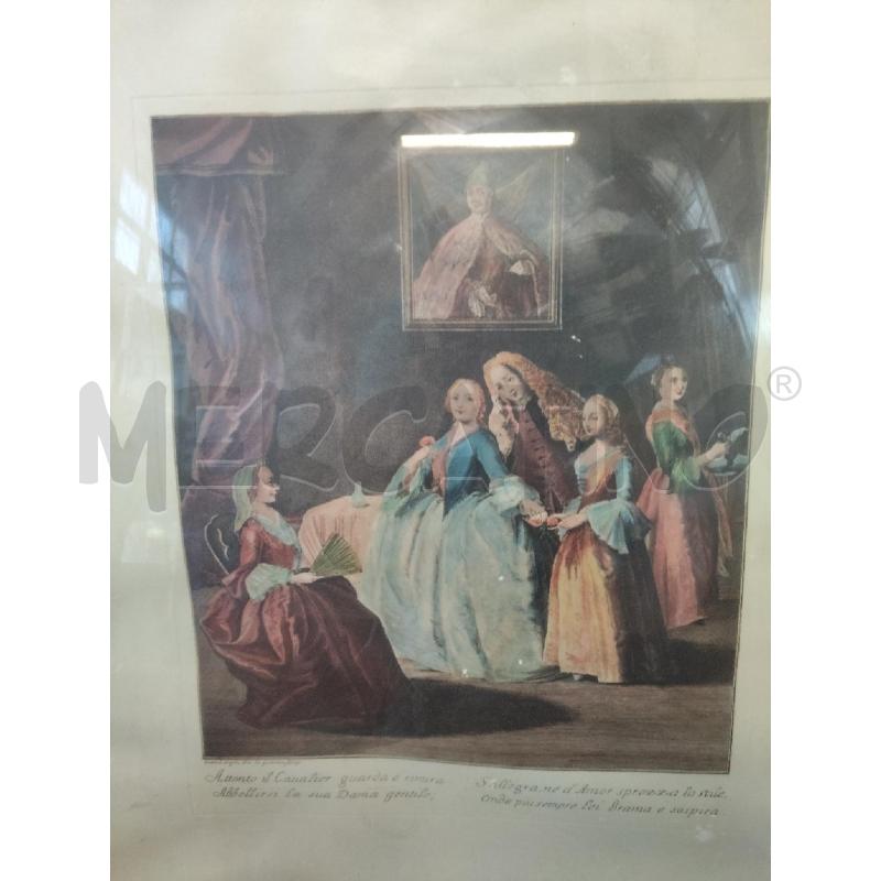 CALCOGRAFIA SU LASTRA RAME ATTENTO IL CAVALIER... | Mercatino dell'Usato Domodossola 2