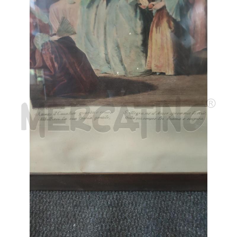 CALCOGRAFIA SU LASTRA RAME ATTENTO IL CAVALIER... | Mercatino dell'Usato Domodossola 3