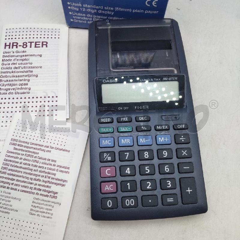 CALCOLATRICE CSIO HR 8TER W | Mercatino dell'Usato Domodossola 2