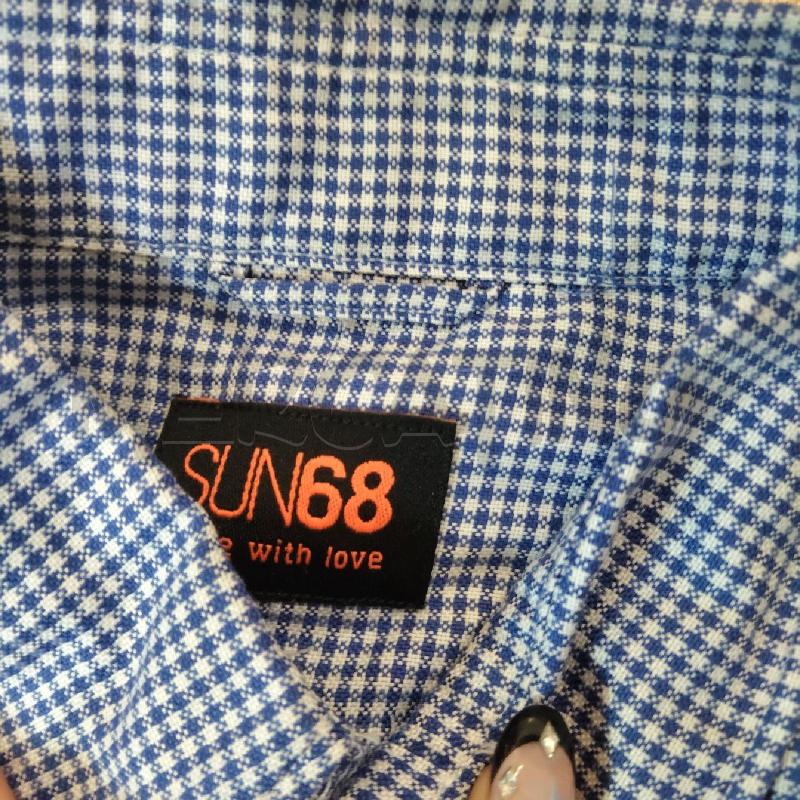 CAMICIA BAMBINO AX QUADRETTI BIANCHI BLU  | Mercatino dell'Usato Domodossola 2
