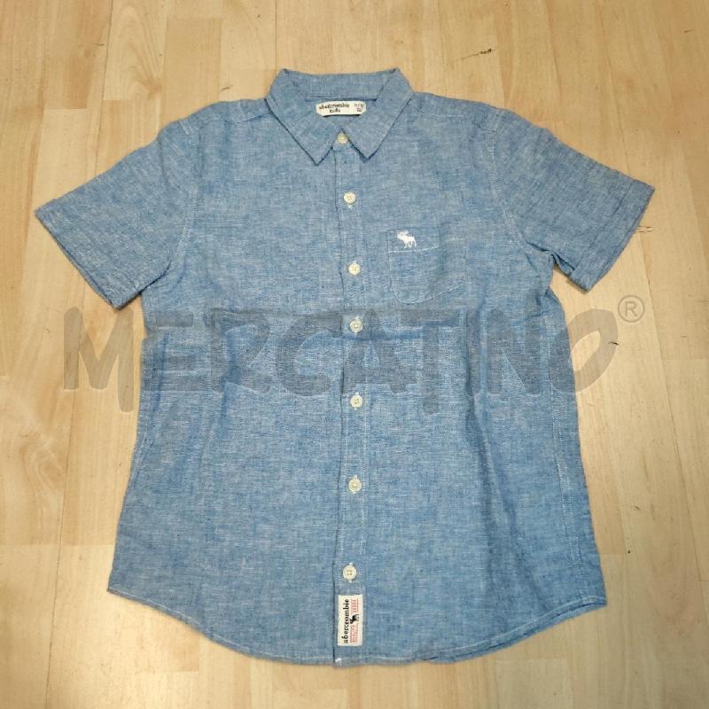CAMICIA BAMBINO M.C. ABERCROMBIE AZZURRA | Mercatino dell'Usato Domodossola 1
