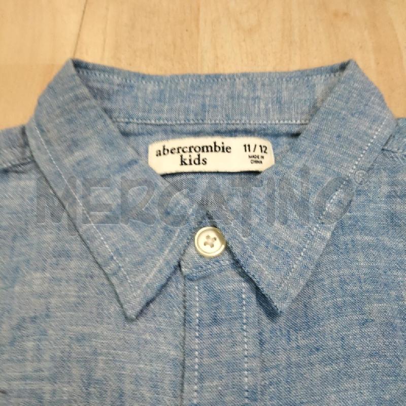 CAMICIA BAMBINO M.C. ABERCROMBIE AZZURRA | Mercatino dell'Usato Domodossola 2