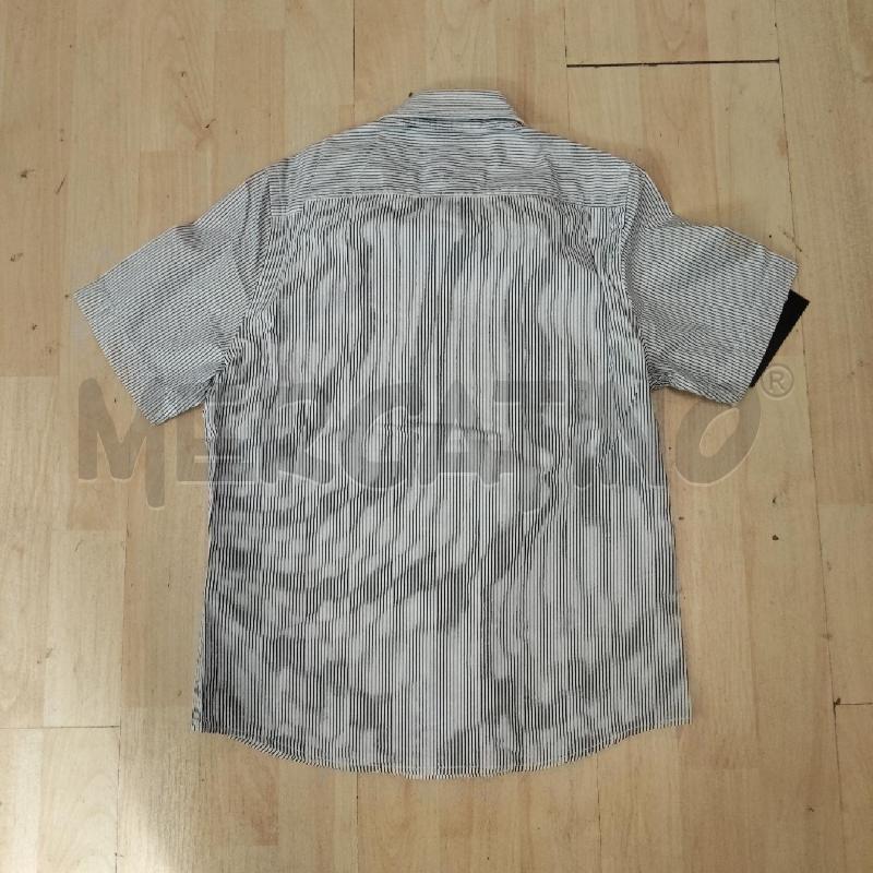 CAMICIA BAMBINO M.C. BIANCA RIGHE BLU ABERCROMBI | Mercatino dell'Usato Domodossola 2