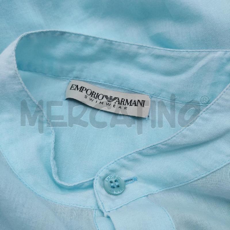 CAMICIA DONNA AZZURRA EMPORIO ARMANI  | Mercatino dell'Usato Domodossola 4