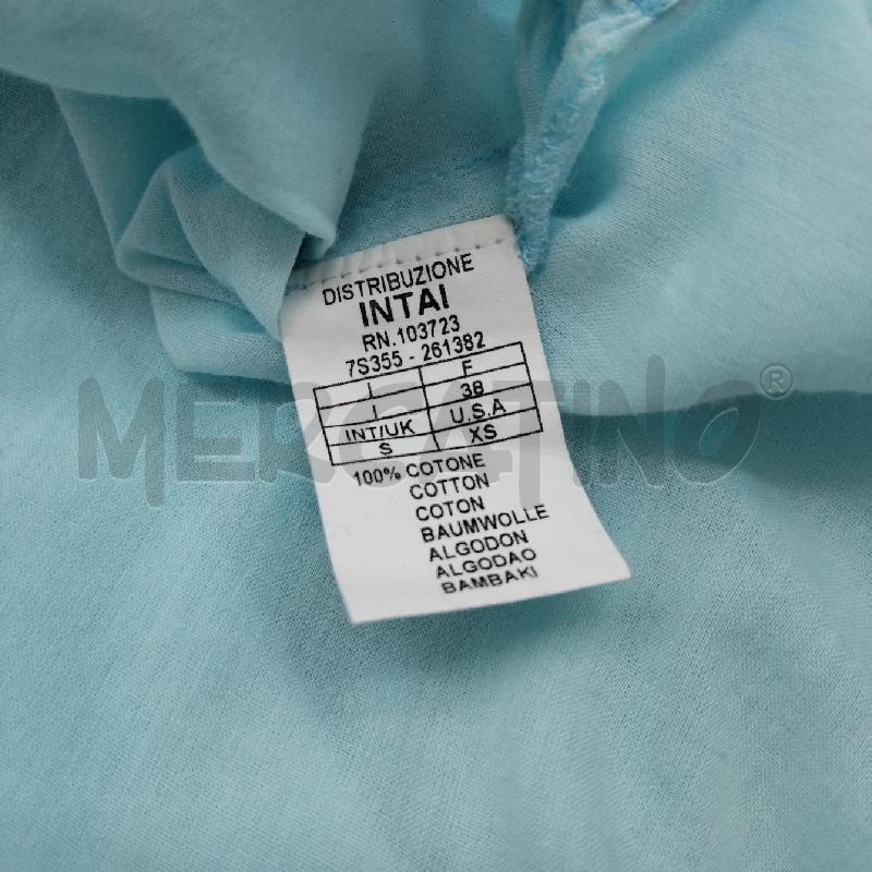 CAMICIA DONNA AZZURRA EMPORIO ARMANI  | Mercatino dell'Usato Domodossola 5