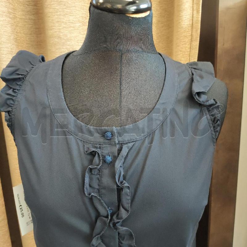 CAMICIA DONNA BLU SCURO SMANICATA VOULANT PATRIZIA PEPE | Mercatino dell'Usato Domodossola 2