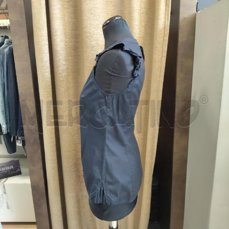 CAMICIA DONNA BLU SCURO SMANICATA VOULANT PATRIZIA PEPE | Mercatino dell'Usato Domodossola 3