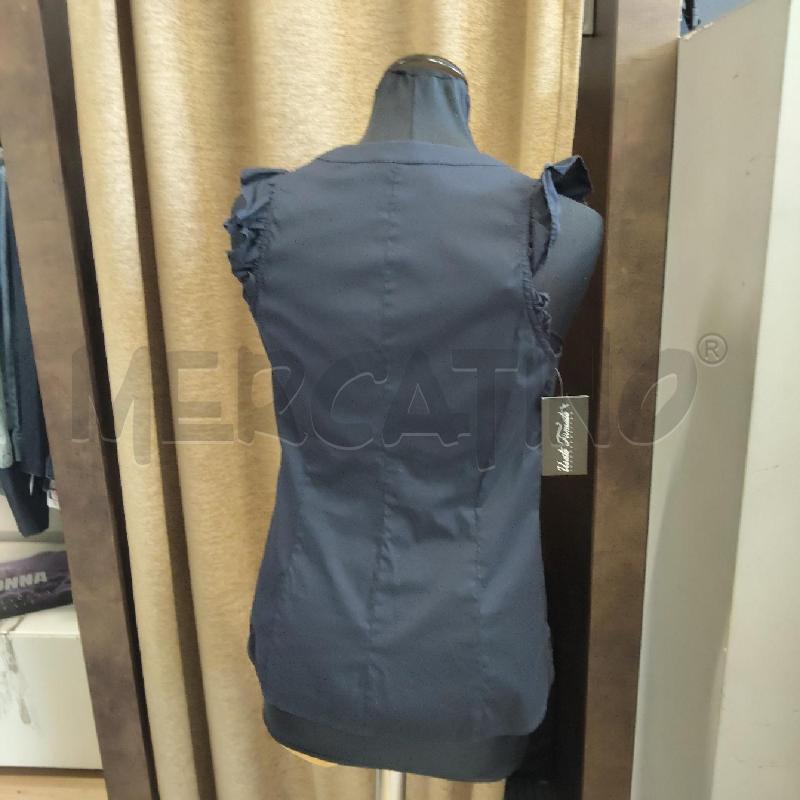 CAMICIA DONNA BLU SCURO SMANICATA VOULANT PATRIZIA PEPE | Mercatino dell'Usato Domodossola 4