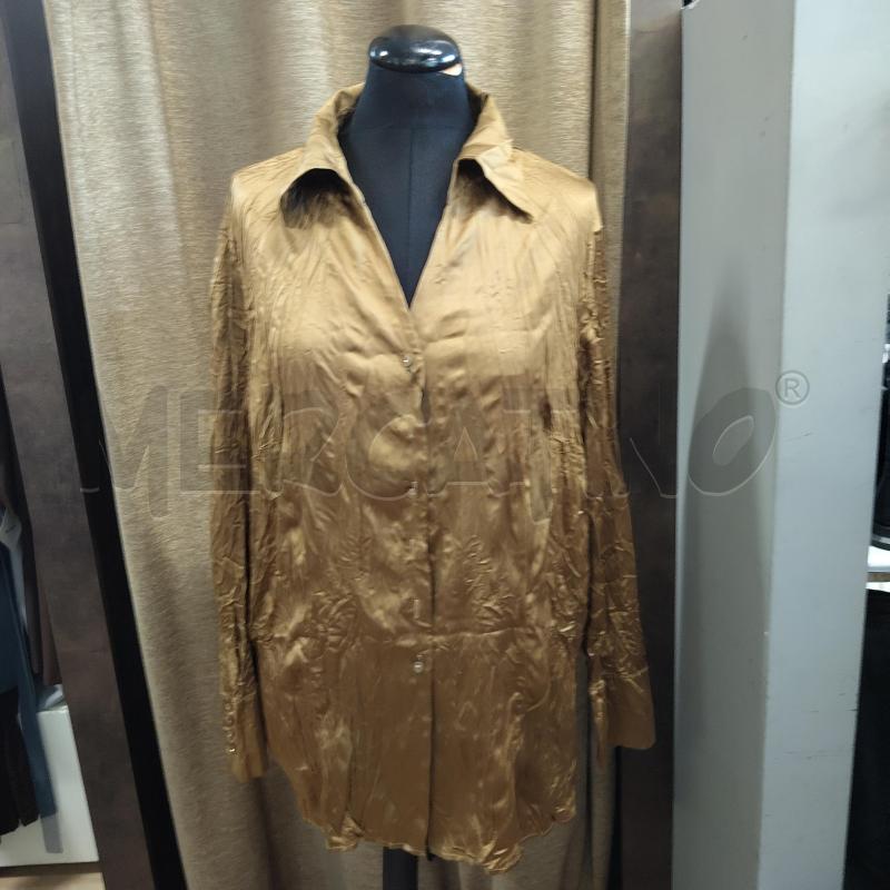 CAMICIA DONNA BRONZO M.L. ELENA MIRÒ  | Mercatino dell'Usato Domodossola 1