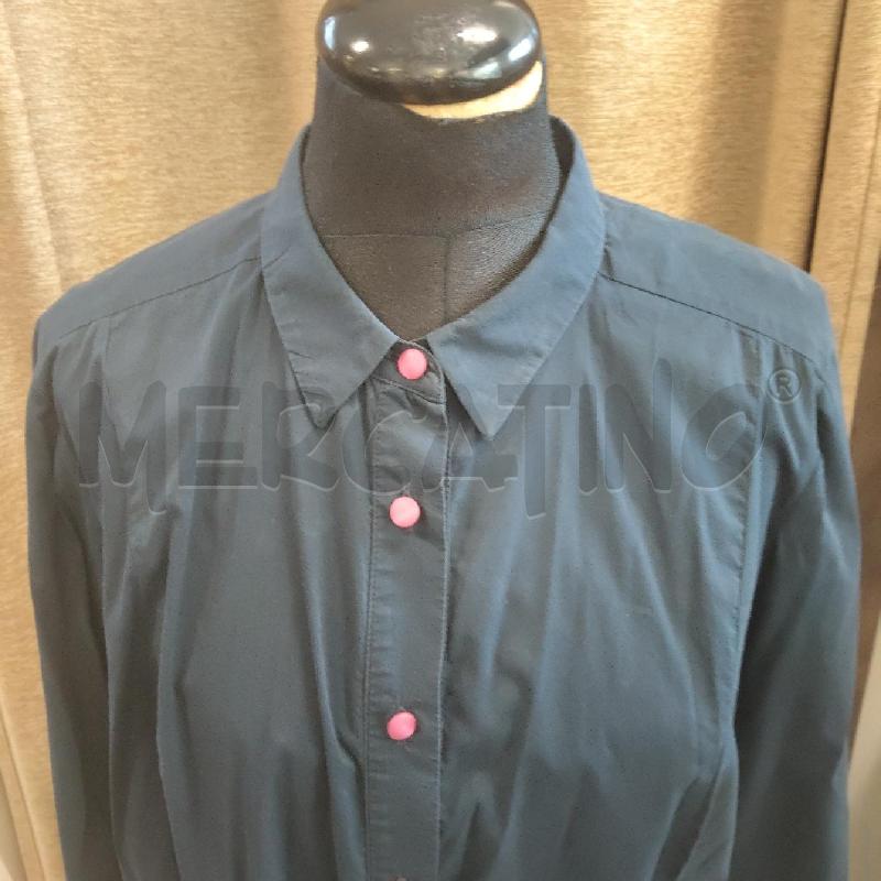 CAMICIA DONNA M.L. BLU BOTTONI FUCSIA MARINA RINALDI | Mercatino dell'Usato Domodossola 2