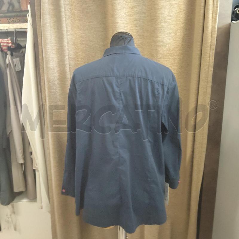 CAMICIA DONNA M.L. BLU BOTTONI FUCSIA MARINA RINALDI | Mercatino dell'Usato Domodossola 3