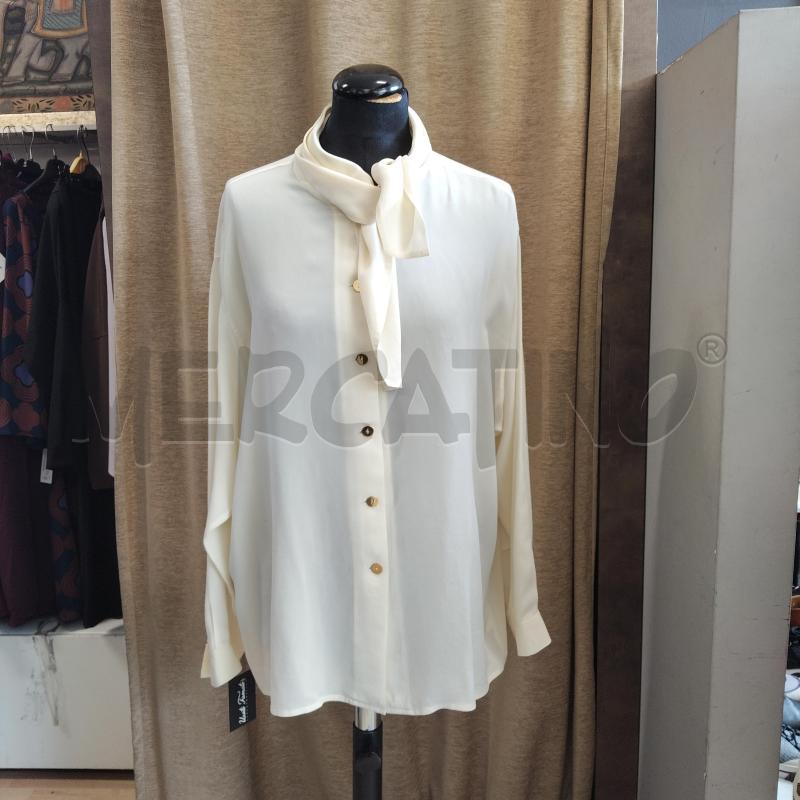 CAMICIA DONNA MARINA RINALDI PANNA LACCIO  | Mercatino dell'Usato Domodossola 1