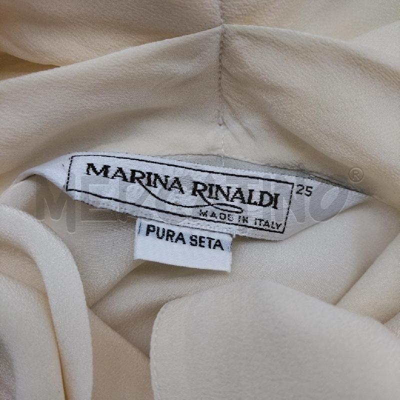 CAMICIA DONNA MARINA RINALDI PANNA LACCIO  | Mercatino dell'Usato Domodossola 3