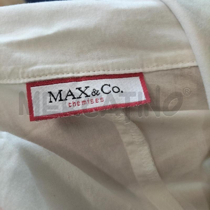 CAMICIA DONNA MAX&CO POLSINI LACCIO COLLO AMPIO | Mercatino dell'Usato Domodossola 3