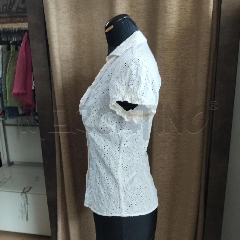 CAMICIA DONNA MOSCHINO PITQUE BIANCA 42 | Mercatino dell'Usato Domodossola 3