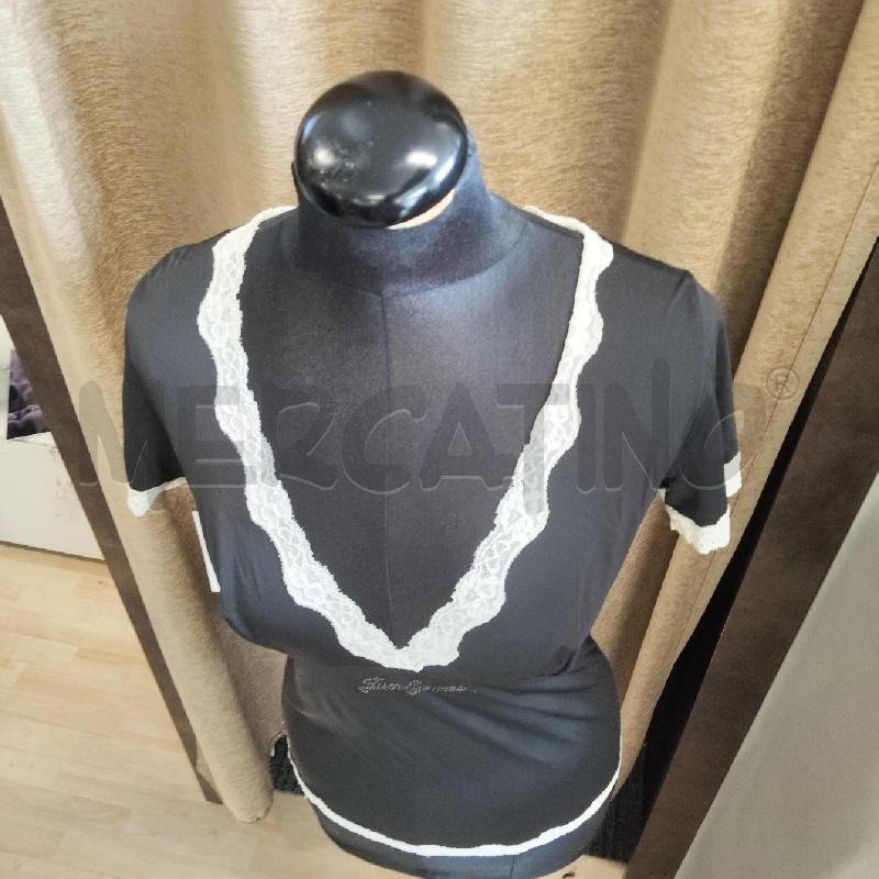 CAMICIA DONNA NERA PIZZO JUST CAVALLI | Mercatino dell'Usato Domodossola 2