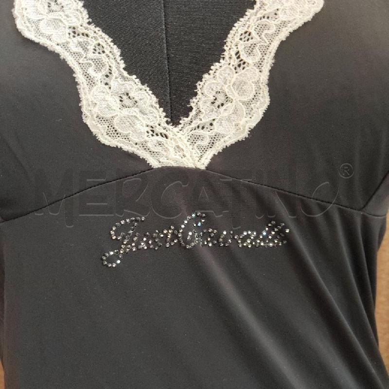 CAMICIA DONNA NERA PIZZO JUST CAVALLI | Mercatino dell'Usato Domodossola 3