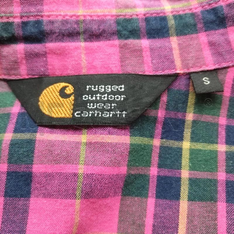 CAMICIA DONNA SCOZZESE FUCSIA CARHARTT | Mercatino dell'Usato Domodossola 4