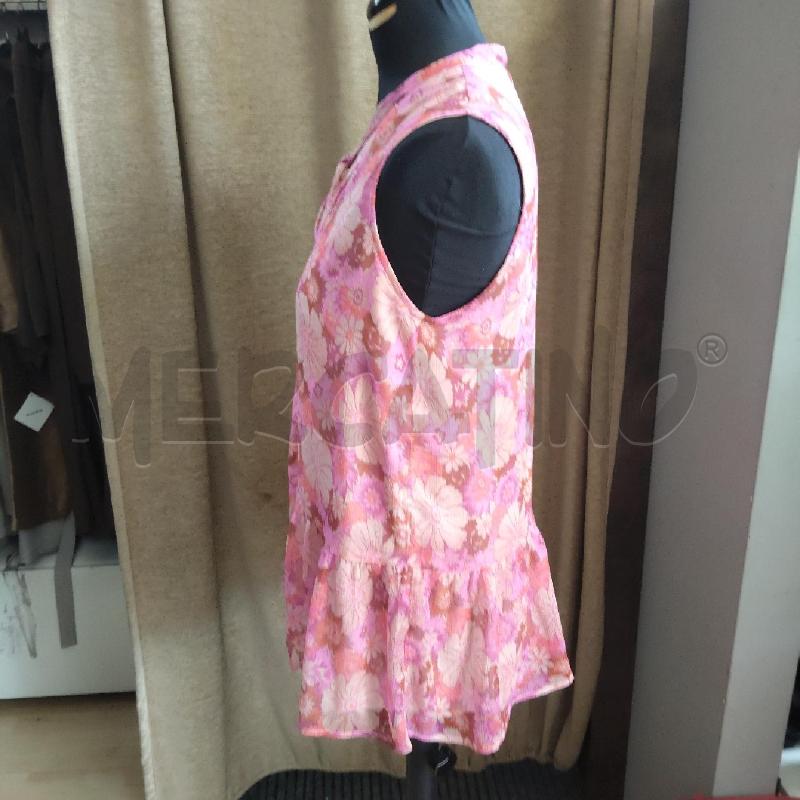 CAMICIA DONNA SMANICATA FUCSIA FLOREALE LIU JO  | Mercatino dell'Usato Domodossola 2
