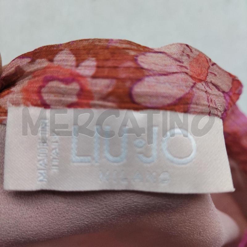CAMICIA DONNA SMANICATA FUCSIA FLOREALE LIU JO  | Mercatino dell'Usato Domodossola 4
