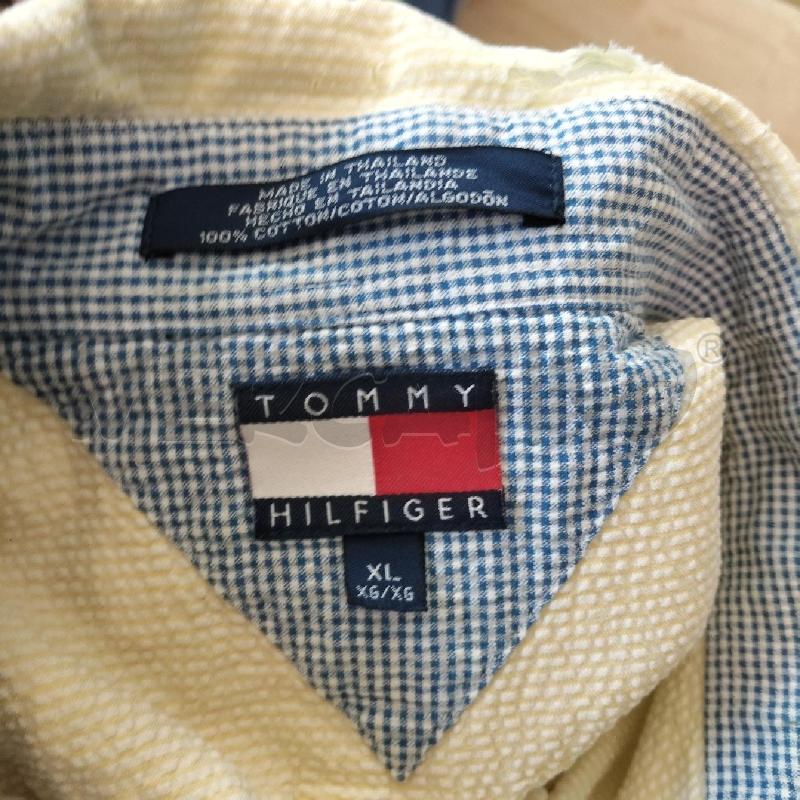CAMICIA DONNA TOMMY HILFINGER RIGA GIALLA CORTA  | Mercatino dell'Usato Domodossola 3