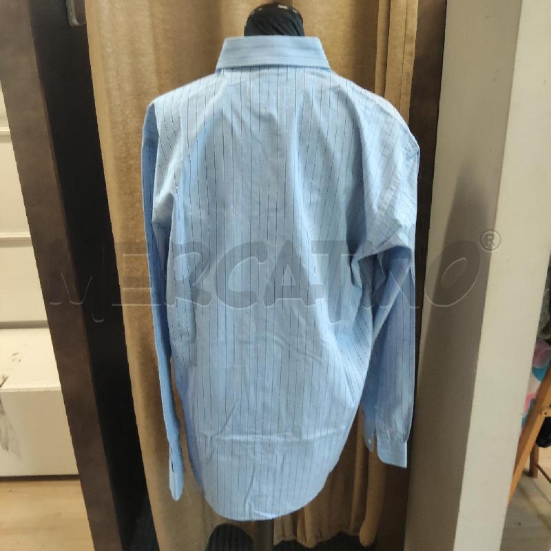 CAMICIA UOMO AZZURRA RIGATA ARMANI JEANS | Mercatino dell'Usato Domodossola 2