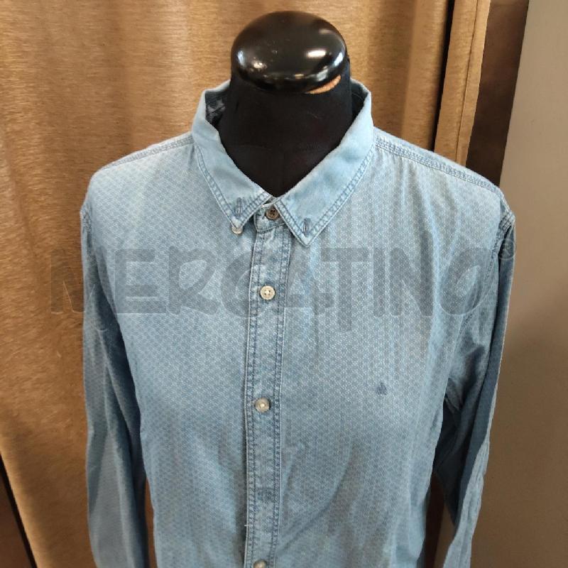 CAMICIA UOMO CALVIN KLEIN AZZURRA  | Mercatino dell'Usato Domodossola 2