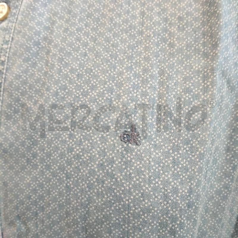 CAMICIA UOMO CALVIN KLEIN AZZURRA  | Mercatino dell'Usato Domodossola 3