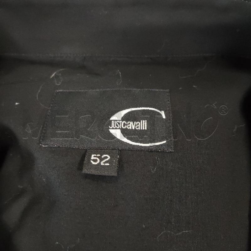 CAMICIA UOMO NERA INSERTO FANTASIA JUST CAVALLI | Mercatino dell'Usato Domodossola 3