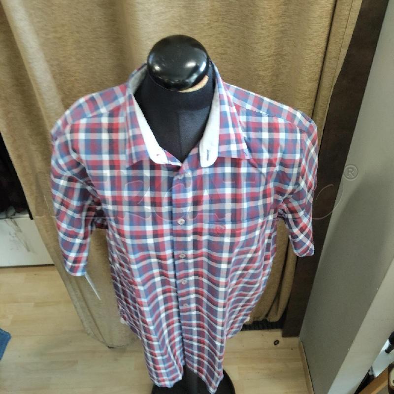 CAMICIA UOMO QUADRI BIANCHI ROSSI BLU BUGATTI | Mercatino dell'Usato Domodossola 2