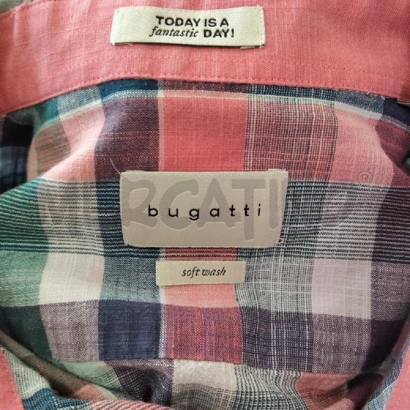 CAMICIA UOMO QUADRI COLORATI BUGATTI | Mercatino dell'Usato Domodossola 3
