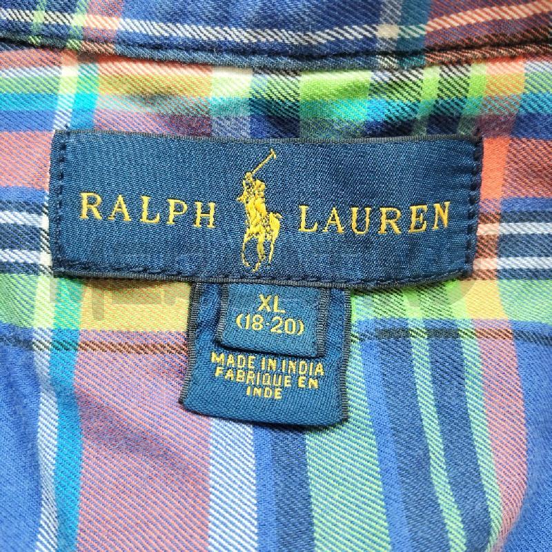 CAMICIA UOMO SCOZZESE BLU RALPH LAUREN | Mercatino dell'Usato Domodossola 3