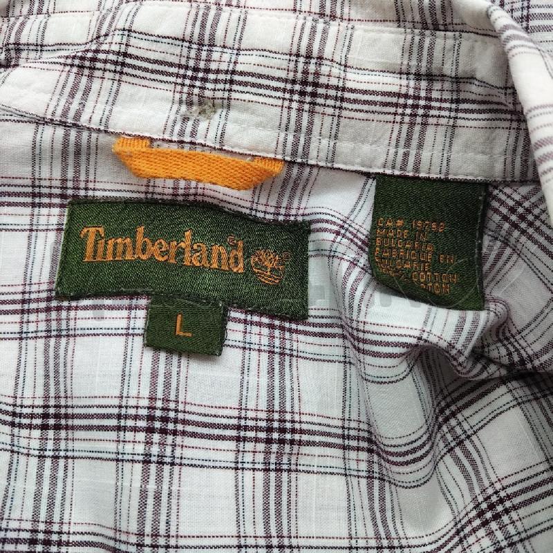 CAMICIA UOMO TIMBERLAND BIANCA BORDEAUX | Mercatino dell'Usato Domodossola 3
