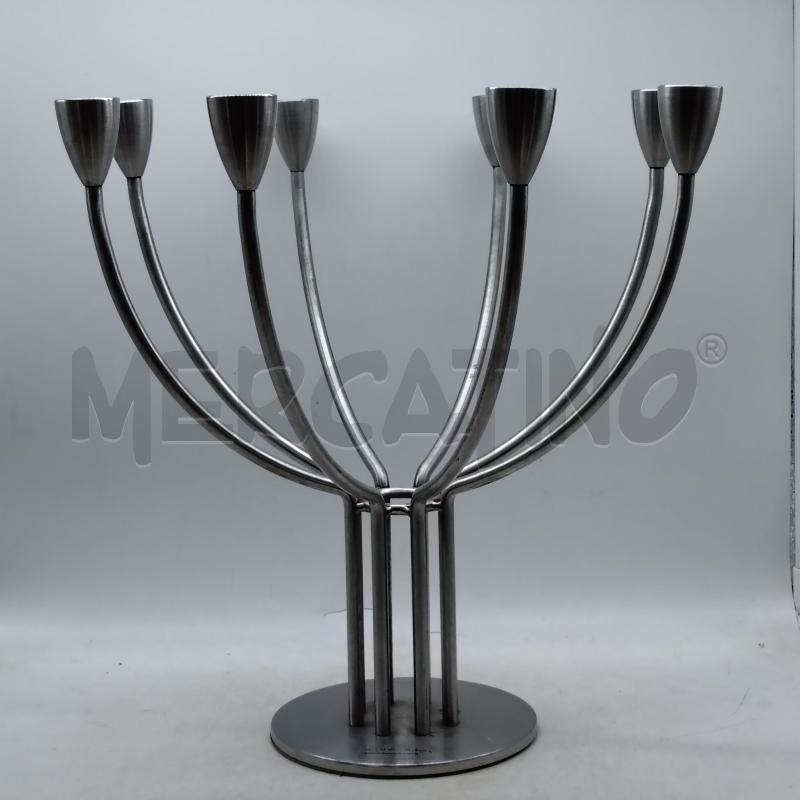 CANDELABRO METALLO 8 BRACCIA IKEA KNUT E MARIANNE HABERG | Mercatino dell'Usato Domodossola 1