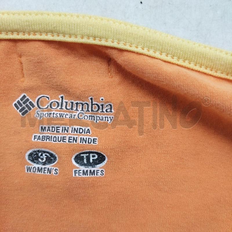 CANOTTA DONNA ARANCIONE COLUMBIA | Mercatino dell'Usato Domodossola 4