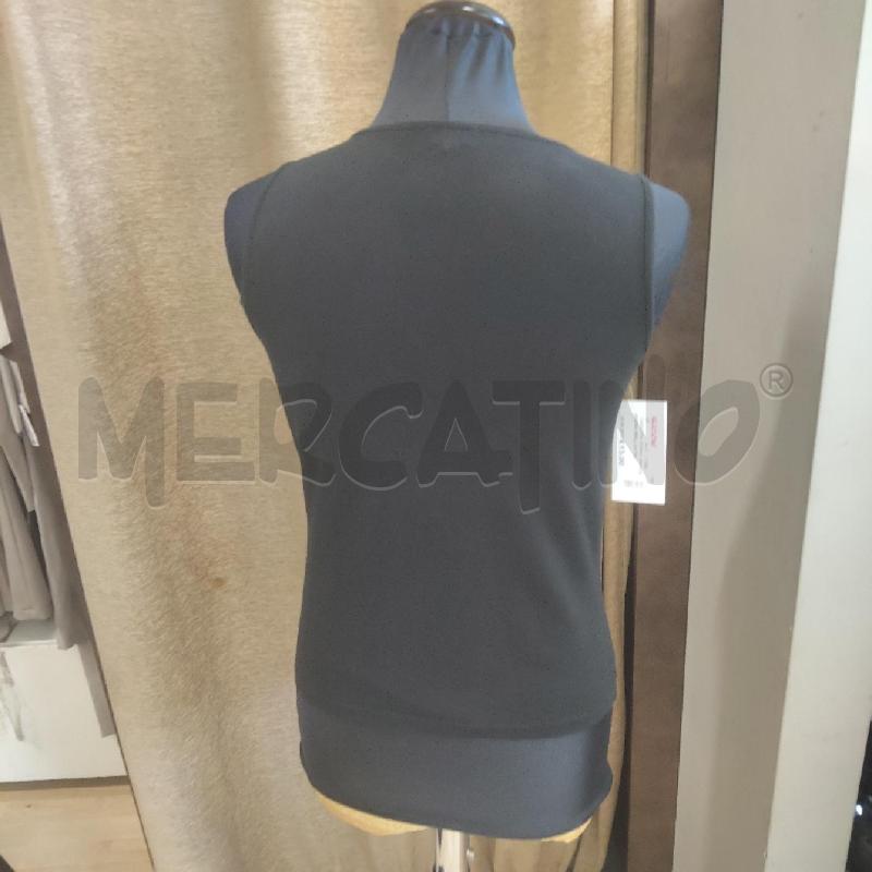 CANOTTA DONNA ARMANI NERA BRILLANTINI | Mercatino dell'Usato Domodossola 3