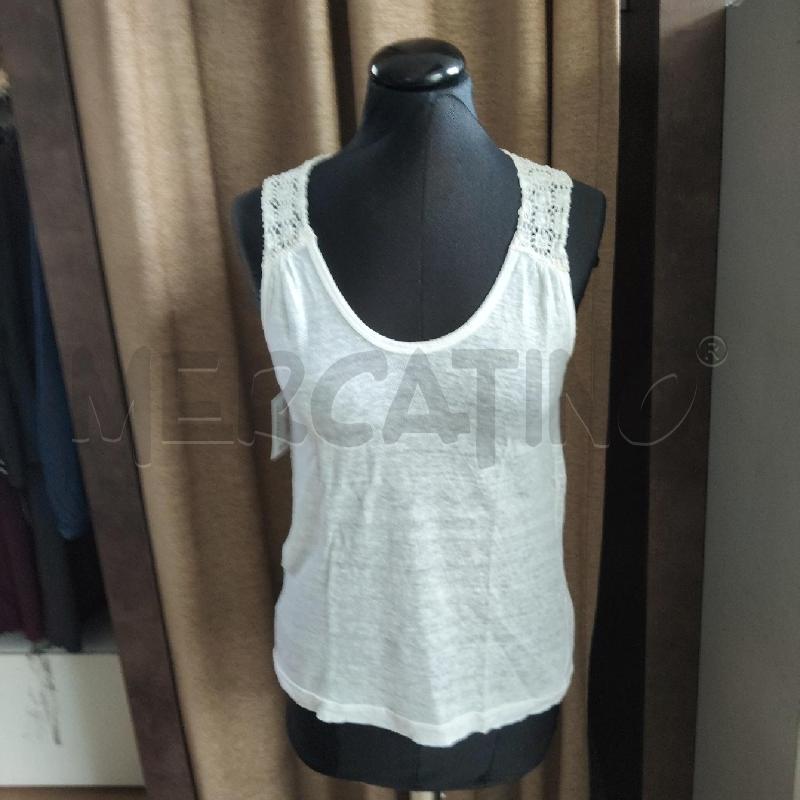CANOTTA DONNA BEIGE I BLUES  | Mercatino dell'Usato Domodossola 1
