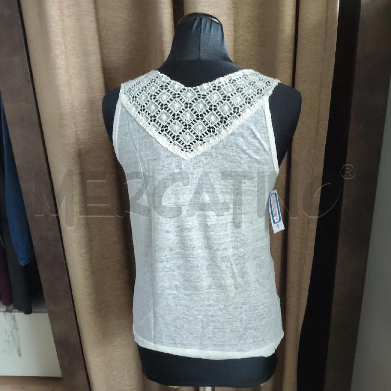 CANOTTA DONNA BEIGE I BLUES  | Mercatino dell'Usato Domodossola 3