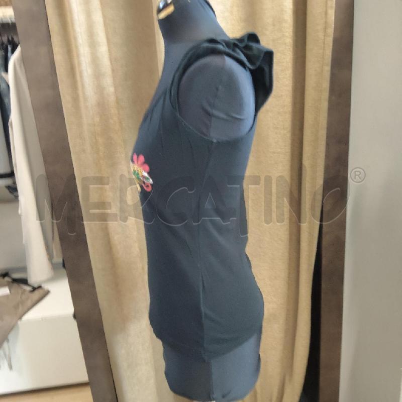 CANOTTA DONNA D&G NERA SCRITTA BEACH | Mercatino dell'Usato Domodossola 3