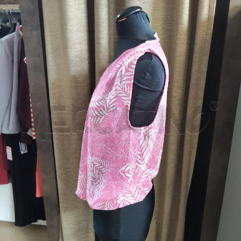 CANOTTA DONNA FUCSIA BIANCA CAMOMILLA  | Mercatino dell'Usato Domodossola 2