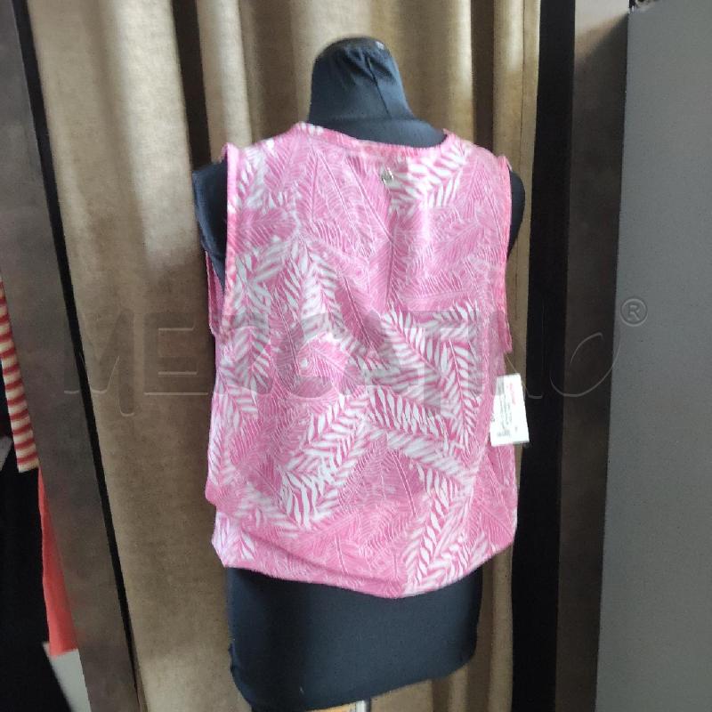 CANOTTA DONNA FUCSIA BIANCA CAMOMILLA  | Mercatino dell'Usato Domodossola 3