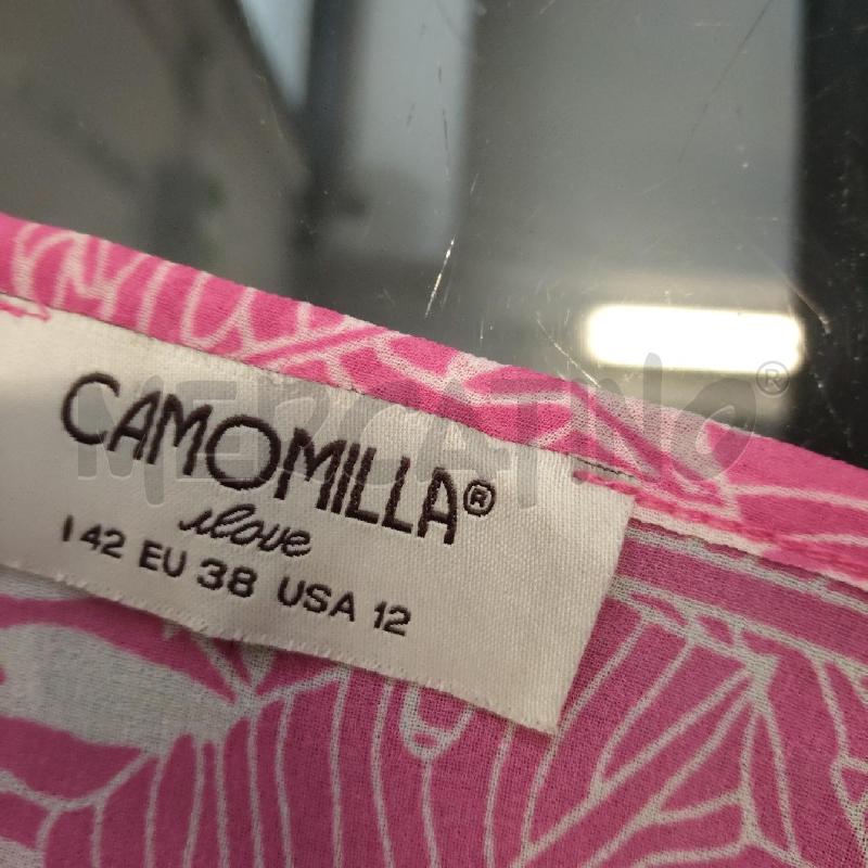 CANOTTA DONNA FUCSIA BIANCA CAMOMILLA  | Mercatino dell'Usato Domodossola 4