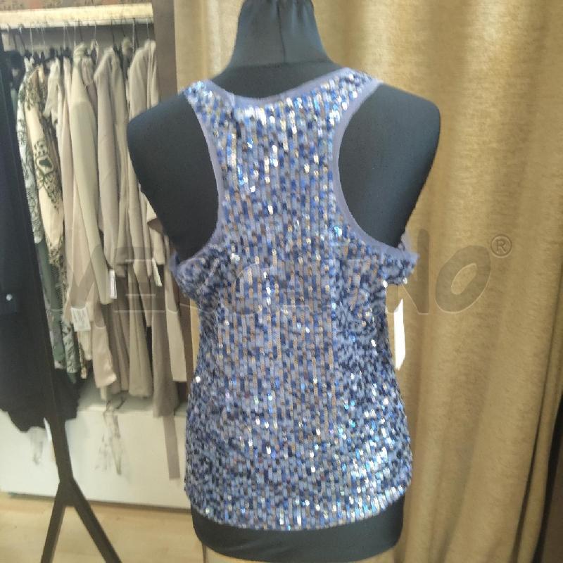 CANOTTA DONNA GUESS LUSTRIN VIOLA LILLA | Mercatino dell'Usato Domodossola 3